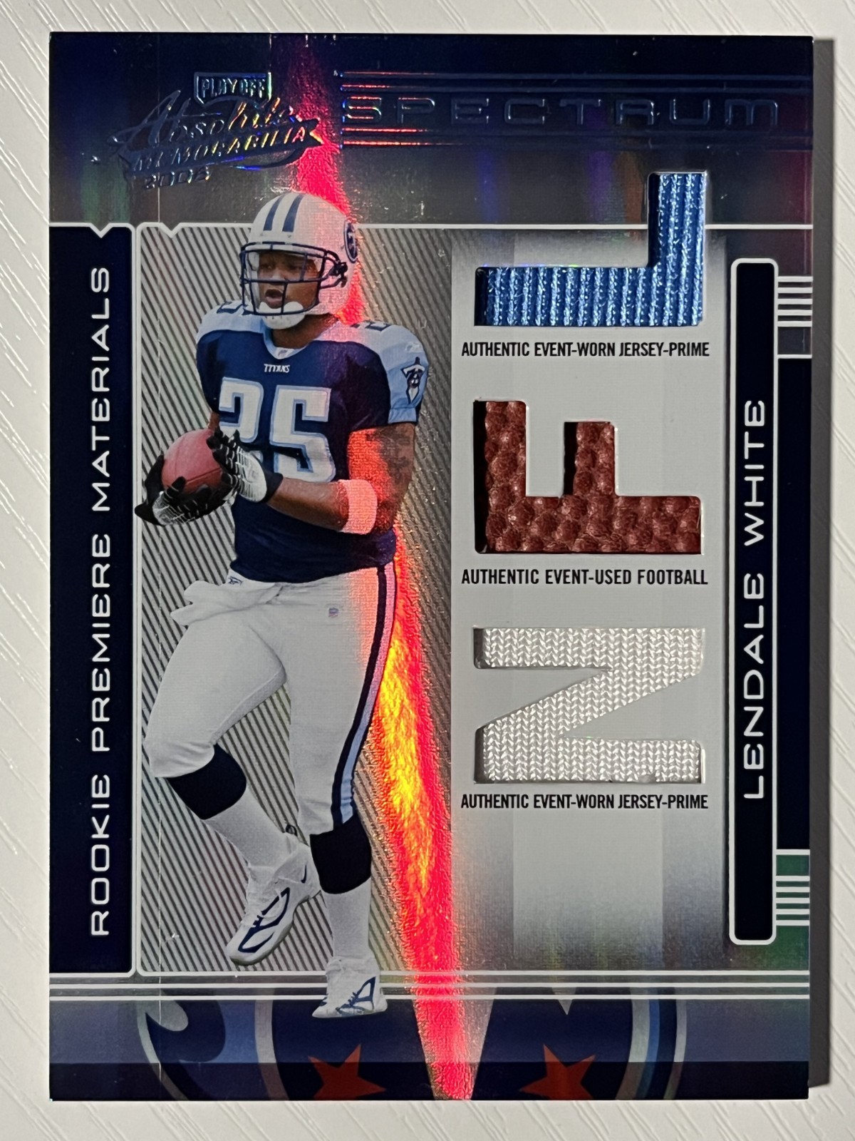 LenDale White Playoff Absolute Memorabilia #259 Relic