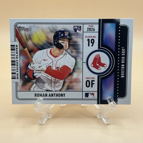 2026 Topps Series 1 Roman Anthony Base (RAW)