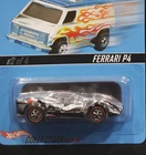 Hot Wheels Ferrari P4 Super Chromes RLC Red Line Club HWC Car 2 of 4 07549/12500