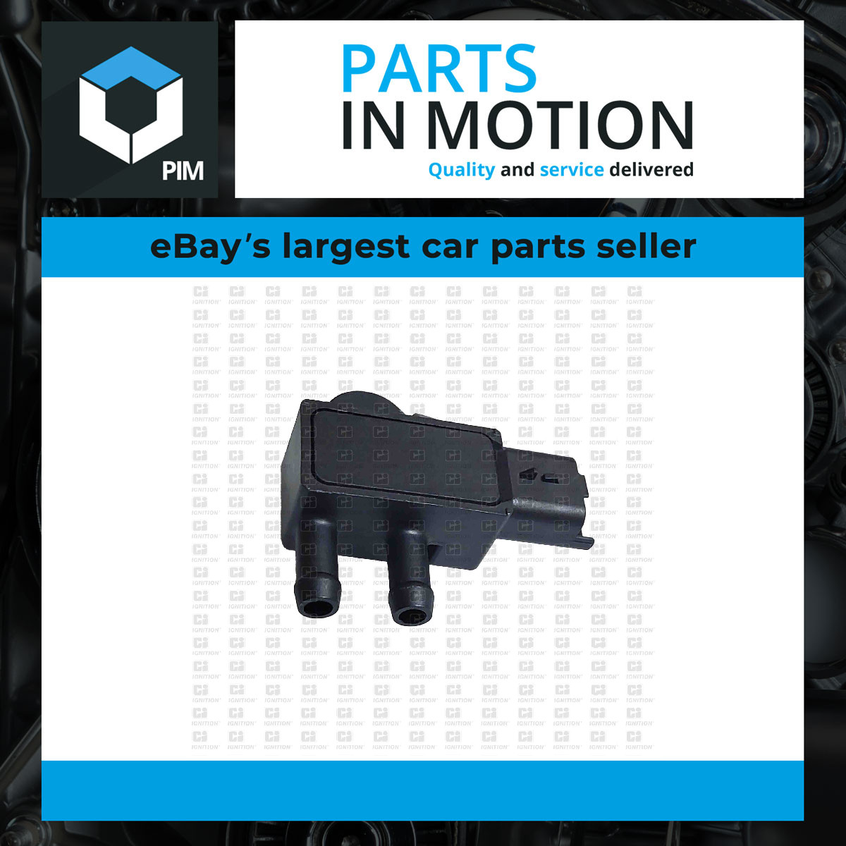 Exhaust Pressure Sensor fits CITROEN DS5 1.6D 13 to 15 CI 9677816180 Quality New - Image 26