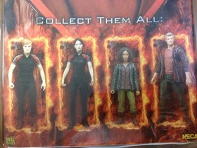 The Hunger Games Cato & Rue 6" Action Figures 2012 Neca SEALED