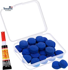 Billiard Pool Cue Tips - Pool Cue Stick Tips Replacement Repair Kit Billiard Cue