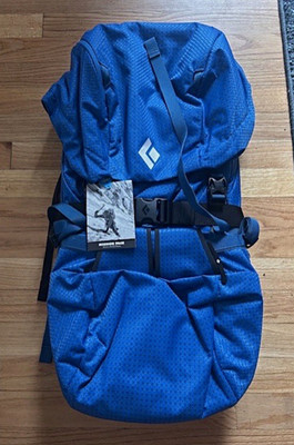 Black Diamond Speed 40 40L Blue/Black Hiking Backpack Hip Belt