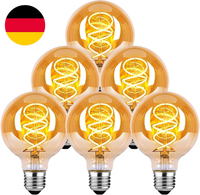 Edison Vintage GlüHbirne E27, E27 Led Vintage Dimmbar 4W Retro GlüHbirne Led Fil