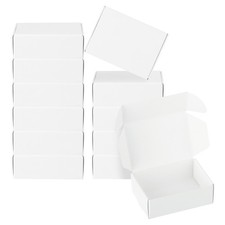 3.3x2.4x1.2" Paper Soap Box, 40 Pack Soap Boxes Rectangle, White