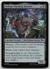 Bebop, Warthog Warrior 59 TMT MTG Common Foil NM