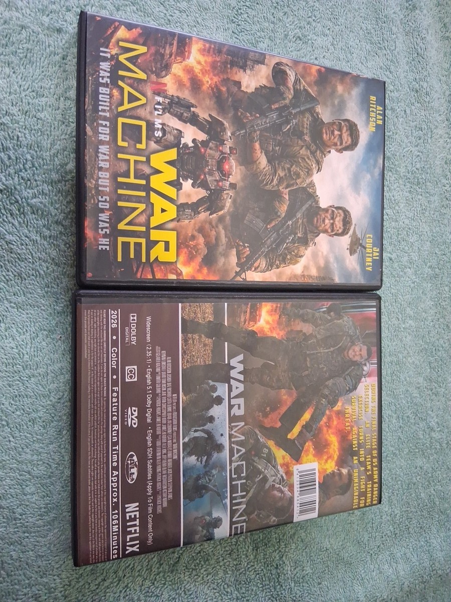 War Machine (DVD,) (2026) (Unsealed) | eBay