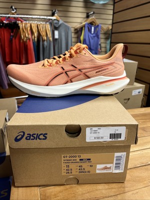 ASICS GT-2000 13 - Men s Size 11 D - Faded Orange/Desert Red