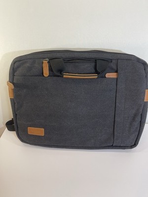ESTARER Canvas 3 In 1 Messenger Laptop Shoulder Travel Bag Backpack School Work