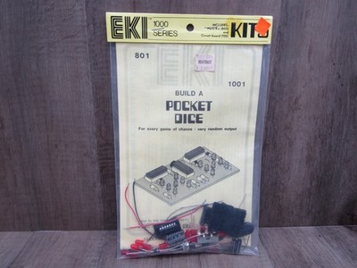 Eki/HEATHKIT STORE Project Kit -BUILD a POCKET DICE - NOS IN PACKAGE .