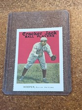 1977 Dover Publications Cracker Jack Ball Players Reprint # 35 Harry Hooper