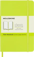 Moleskine Classic Soft Cover Notebook Pocket 3.5x5.5 Lemon Green Plain 192 Pages