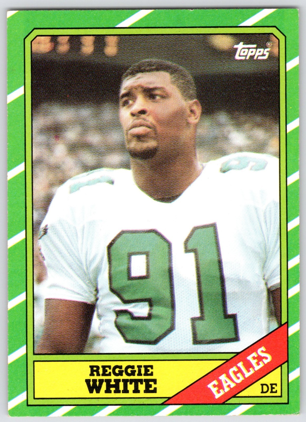 1986 Topps #275 - Reggie White (RC) Philadelphia Eagles (ENM) *HGCARDS*