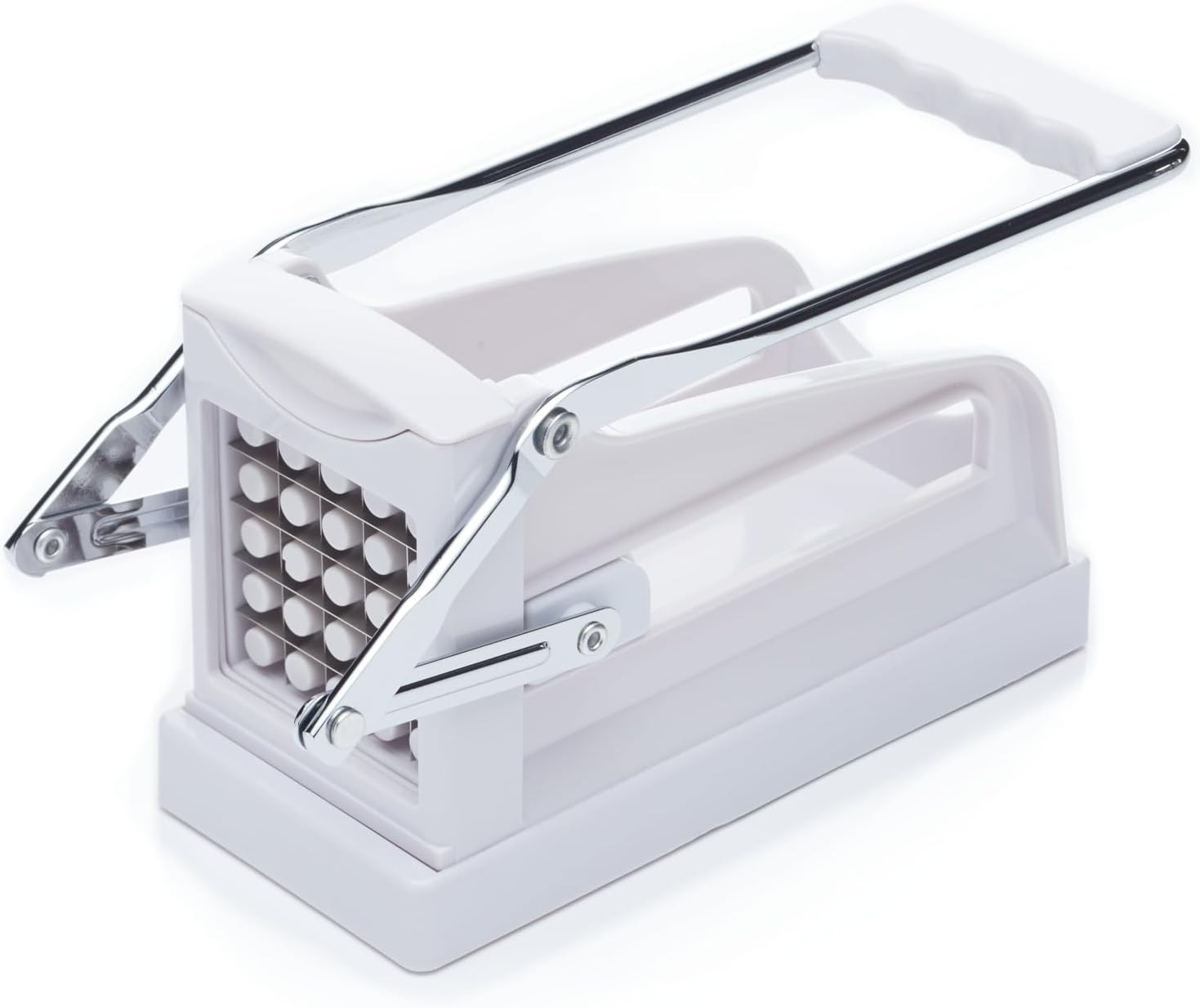 Tagliapatate Bianco Design in Ceramica - Utensile Cucina Elegante