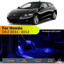 11 X Blue Led Lights Bulb Map Interior Package Kit For 2011 - 2012 Honda Crz 11 X Blue Led Lights Bulb Map Interior Package Kit For 2011 - 2012 Honda Crz