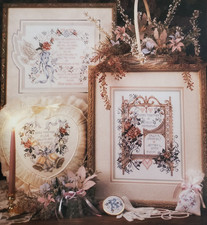 Stoney Creek Our Special Day 95 book wedding celebration cross stitch pattern