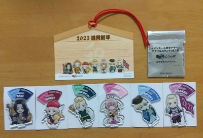 Tokyo Revengers AEON Mall Limited Acrylic Stand Set of 6 + Ema Card