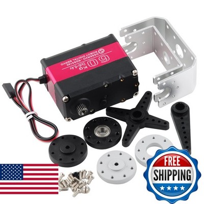 Wishiot RDS5160 Servo 60kg 270 Degree Metal Gear with U-Mount for 1/5 RC Car