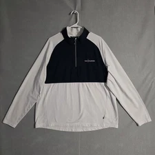 Cutter & Buck The Players Adapt Eco Knit Hybrid 1/4 Zip MCC00034 Size XL