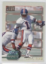 1993 Pro Set Power Power Prospects Gold Jason Elam #PP60 1k3