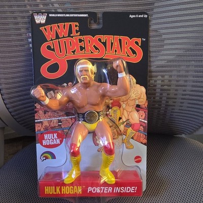 WWE Hulk Hogan LJN Superstars Retro BLACK CARD CHASE IN HAND Target Exclusive