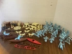 Vintage Marx Arctic Explorer Playset Eskimo Sled Animals + Large Lot 76 Pieces