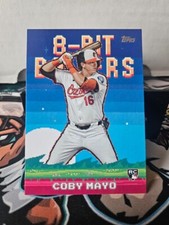 2025 Topps Series 1 Celebration Coby Mayo 8-Bit Ballers RC #8B-18 Orioles