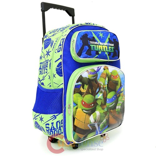 Mochila escolar grande TMNT Tortugas Ninja con juego de bolsa de almuerzo - Tough Guys - Imagen 3 de 9