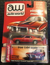 AUTO WORLD 2017 VINTAGE MUSCLE 1969 Pontiac Firebird Trans Am Red