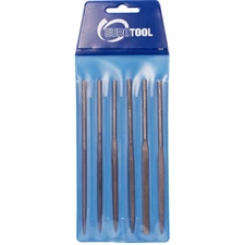 Eurotool Precision Needle File Set 6 Pc Cut 2 Jewelry Swiss Pattern Tool