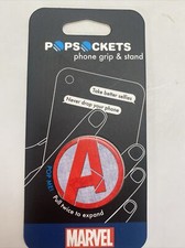 PopSockets Avengers Logo Phone Grip  Stand Marvel Universe Brand New
