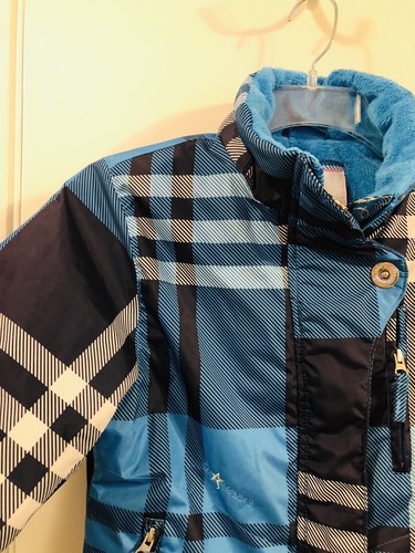 FREE COUNTRY Ski Snowboard Jacket Parka Fleece Lined Belted Girls M 10/12 - Picture 2 of 12