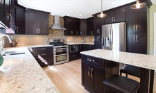 10x10ft RTA Kitchen Modern Brown Shaker Set