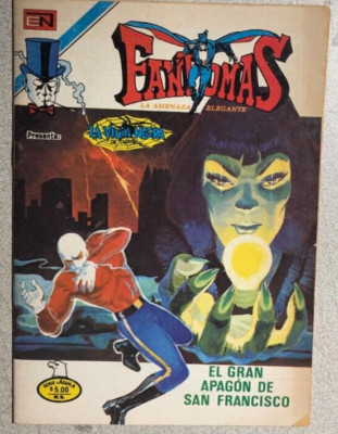 FANTOMAS (1981) Mexican digest sized color comic book in Spanish VG+