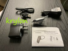 Uniden BT112 Black Bluetooth Wireless Black Hands Free Headset Kit COMPLETE