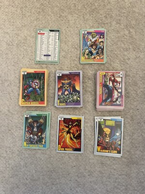 MARVEL 1991 トレーディングカード全162種
