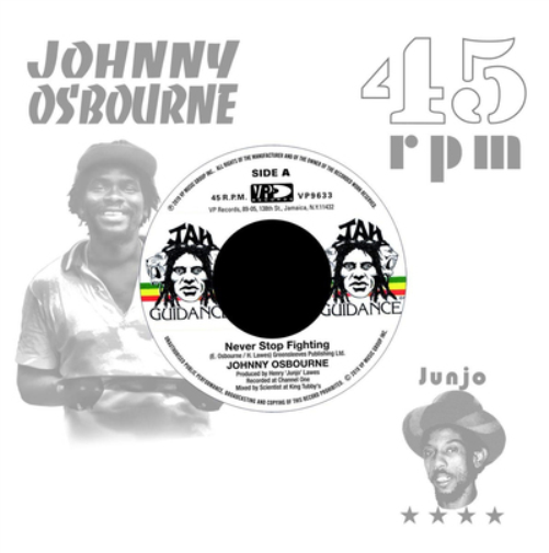 Johnny Osbourne Never Stop Fighting (Vinyl) 7