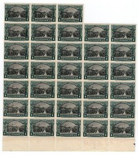 CHILE 1910 Sc.83 Oath Independance Centenary 1c MNH massive block 33