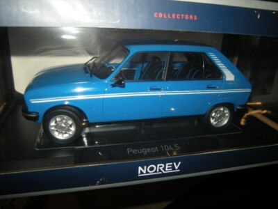 1:18 Norev Peugeot 104 S 1981 Ibis Blue/Blau in OVP