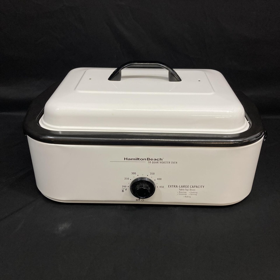 Hamilton Beach 18 Quart Roaster Oven ExtraLarge Model 32182 Works eBay