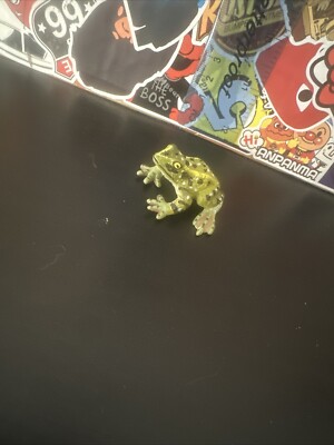 Vintage Early Learning Centre ELC Solid COMMON FROG 2'' Figur