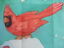 thumbnail 6  - Winter Cardinal Standard House Flag by Toland 28&#034; x 40&#034;, #1463