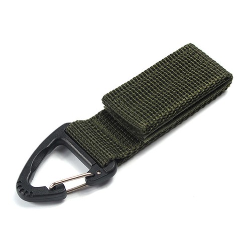 Backpack Key Hook Webbing Buckle Carabiner Waist Belt Buckle Nylon - Picture 5 of 12