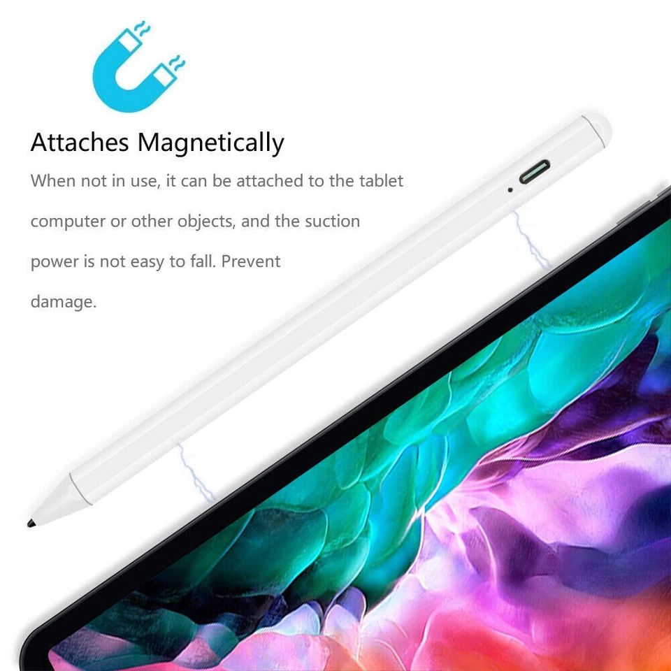 Stylus Pen Bluetooth Pencil For Apple iPad 9/8th/Mini/Air 4/5th/Pro 11&12.9'' - Image 3 of 4