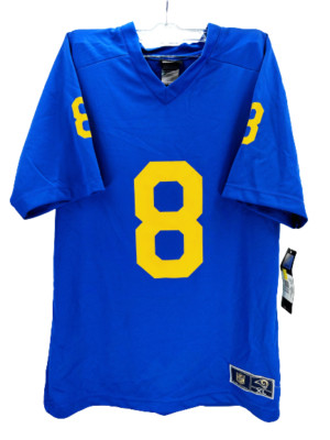 Team Apparel Jugend St. Lous Rams Sam Bradford #8 Jersey Blau, XL