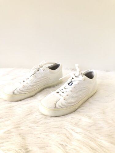 Rothys The Lace Up Womens W 10 White Sneakers Lac… - image 1