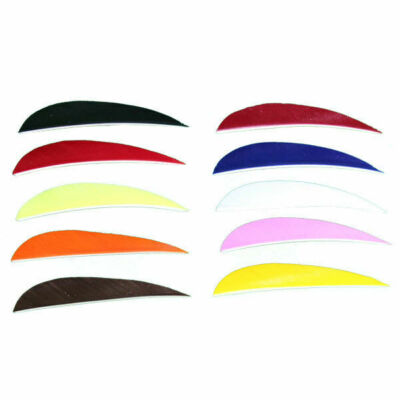 Muddy Buck Gear 5'' Parabolic RW Feathers - 36 Pack (Black)