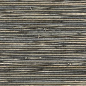 Real Natural Triangle Grasscloth Wallpaper MPC010 charcoal ...