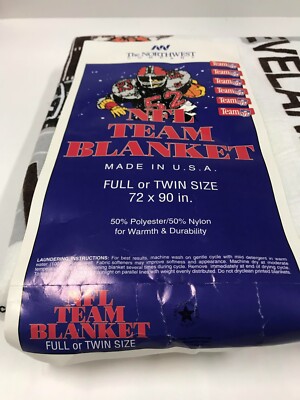 New Vintage Northwest Company NFL Cleveland Brown Team Blanket