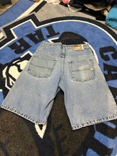 Vintage Y2K Southpole Blue Baggy Denim Shorts Jorts Size 32 Skater Hip Hop